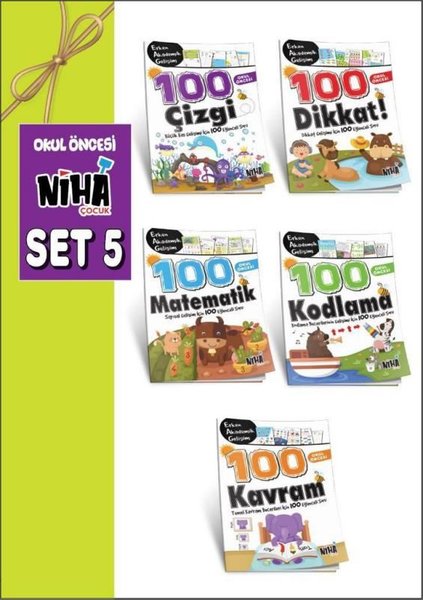 Okul Öncesi Set 5 - 5 Kitap Takım