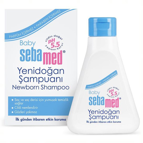 Sebamed Yenidoğan Bebek Şampuanı 250 ml