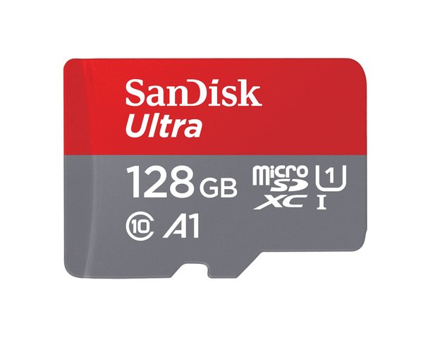 SanDisk Ultra SDSQUAB-128G-GN6MN Class 10 UHS-I U1 A1 128 GB Micro SD Kart