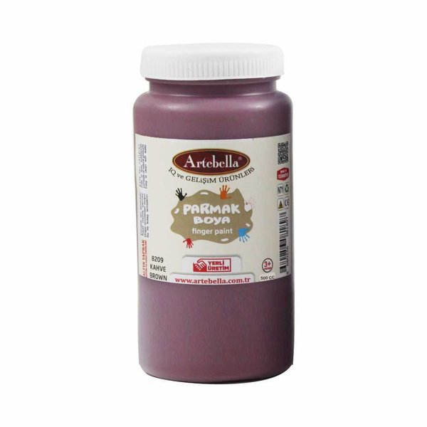 Artebella Parmak Boya 500 ml Kahverengi 8209500