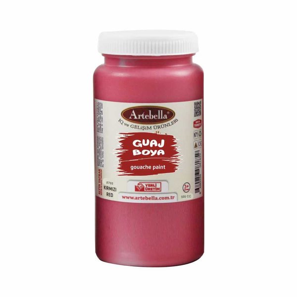 Artebella Guaj Boya 500 ml Kırmızı 8705500