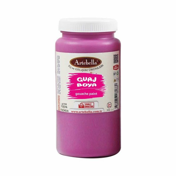 Artebella Guaj Boya 500 ml Fuşya 8708500