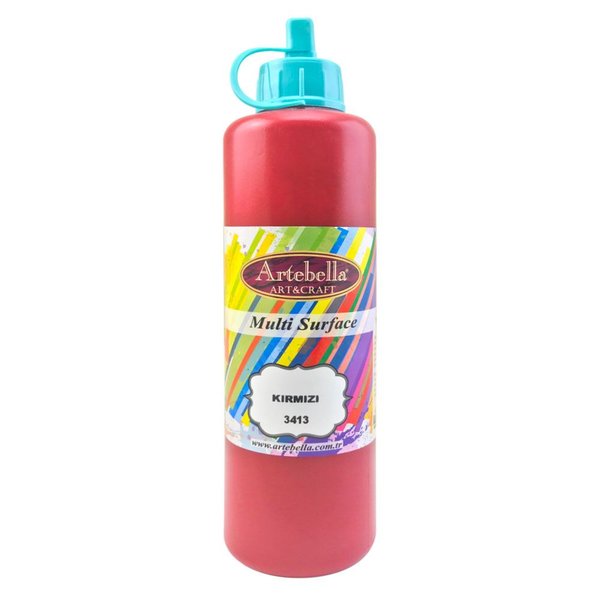 Artebella Multi Surface Boya 500ml Kırmızı 3413500