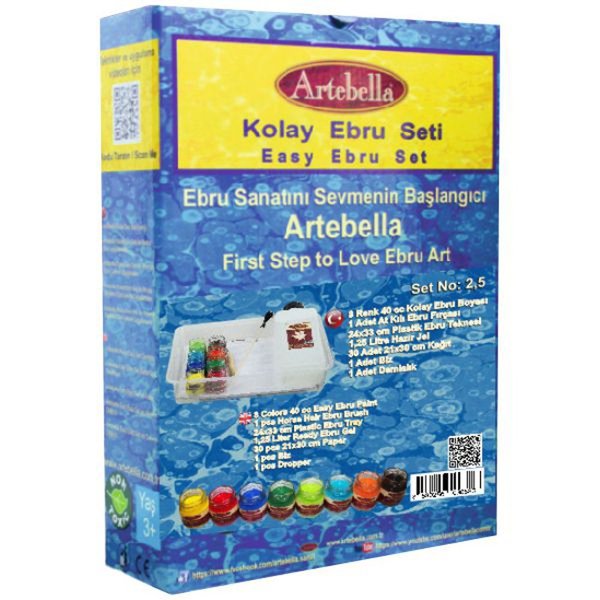 Artebella Kolay Ebru Seti No-25 Emkes025