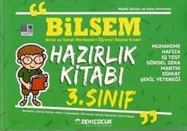 3.Sınıf Bilsem Hazırlık Kitabı