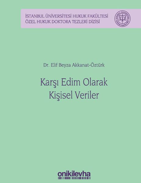 Karşı Edim Olarak Kişisel Veriler