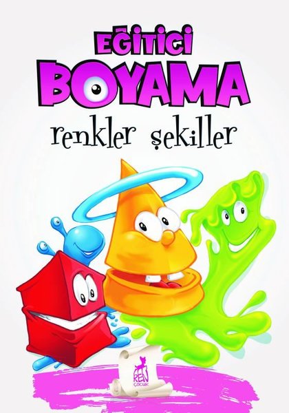 Eğitici Boyama - Renkler Şekiller