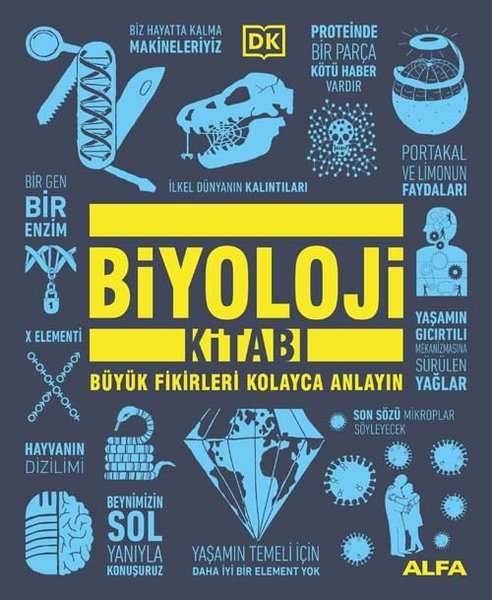 Biyoloji Kitabı - Büyük Fikirleri Kolayca Anlayın