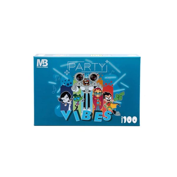 Mabbels Teen Titans Party Vibes 100 Parça Puzzle