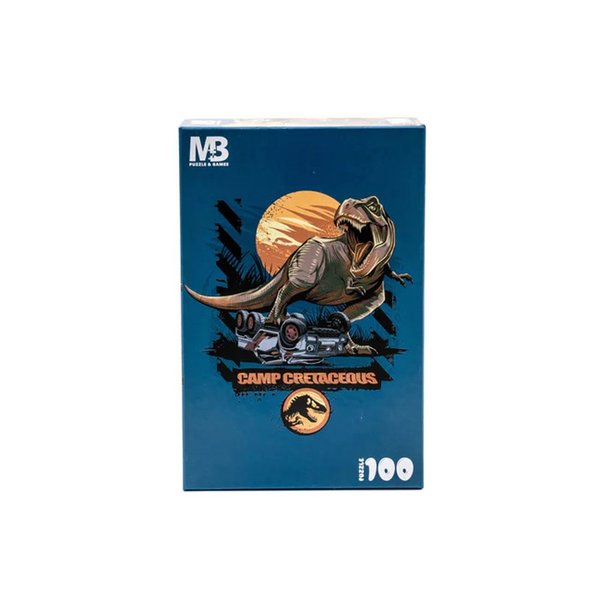 Mabbels Jurassic Park Jurassic World Camp Cretaceous 100 Parça Puzzle