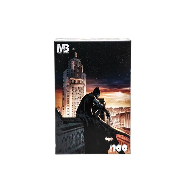 Mabbels Batman Gotham City 100 Parça Puzzle