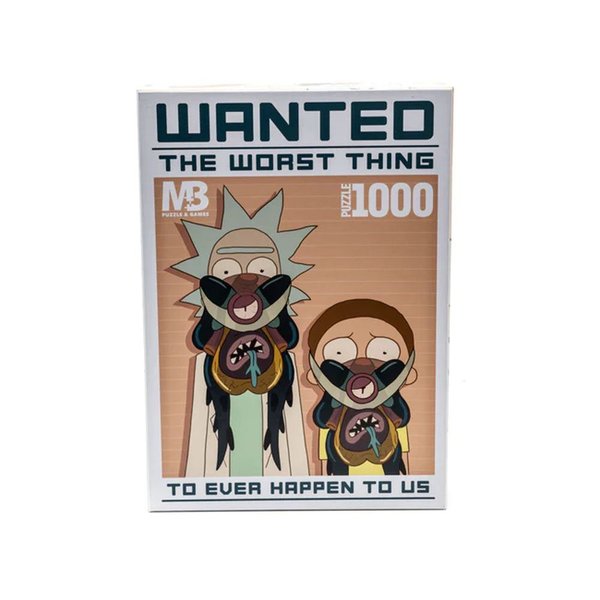 Mabbels Rick&Morty Wanted The Worst Thing 1000 Parça Puzzle