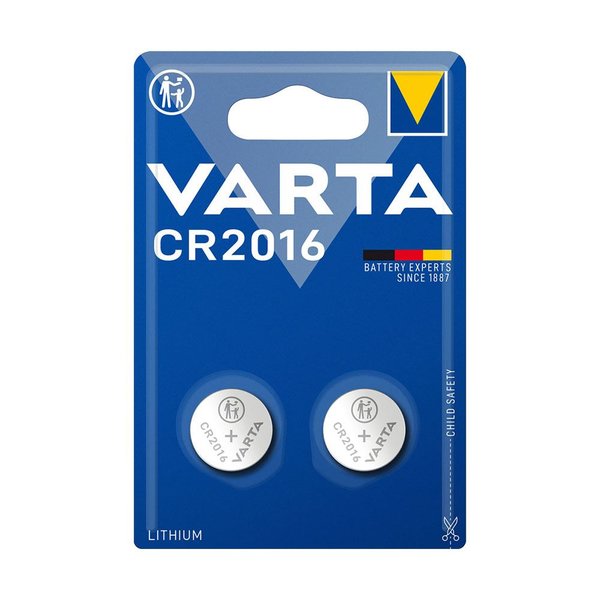 Varta CR 2016 2 li Lityum Düğme Pil