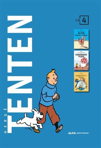 Tenten Cilt 4 - Üç Kitap Bir Arada - Kutulu