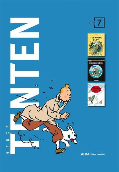 Tenten Cilt 7 - Üç Kitap Bir Arada - Kutulu