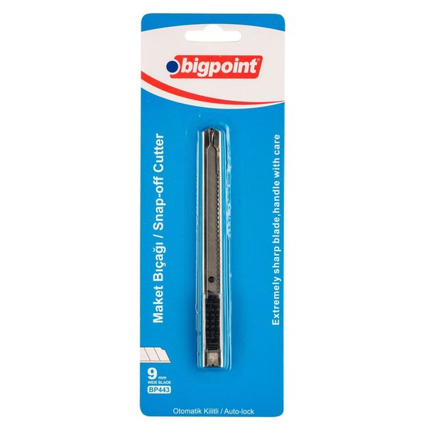Bigpoint Maket Bıçağı Dar Metal Cep Tipi BP443