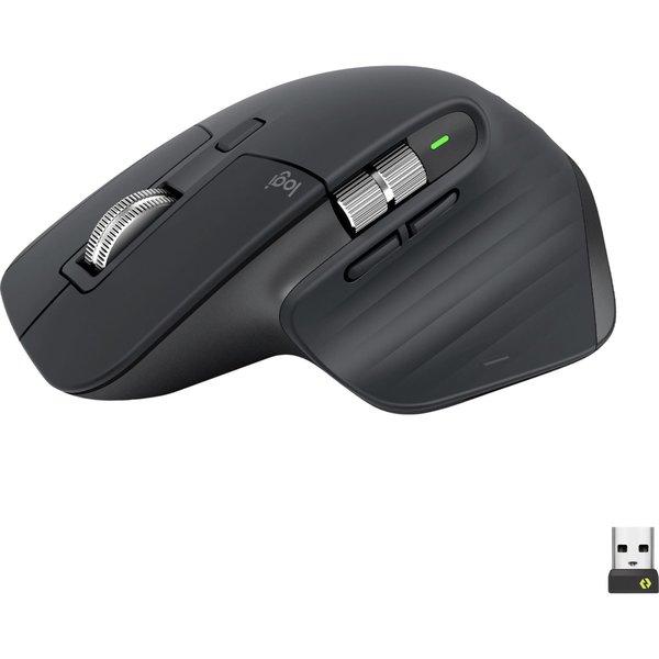 Logitech MX Master 3S Performans 8000 DPI Optik Sensörlü Sessiz Kablosuz Mouse - Siyah