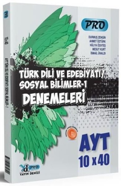 2023 AYT Pro Türk Dili Edebiyatı - Sosyal Bilimler 1 10x10 Deneme