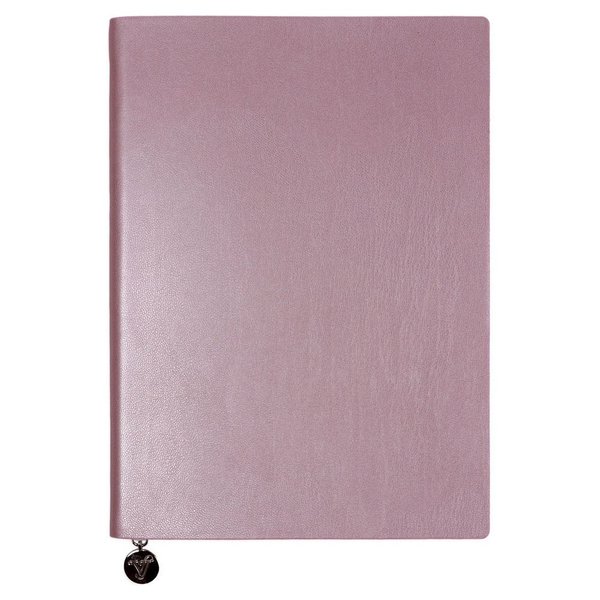 Victoria's Journals 8574 Smyth Flexy A5 80 gr 96 Yaprak Çizgili Pembe