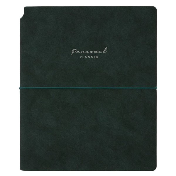 Victoria's Journals 1828 Kuka Defter 19x25 80 gr 96 Yaprak Çizgili Koyu Yeşil