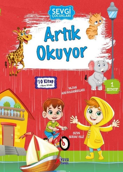 Sevgi Çocukları Artık Okuyor Seti - 10 Kitap Takım + Soru Kitabı