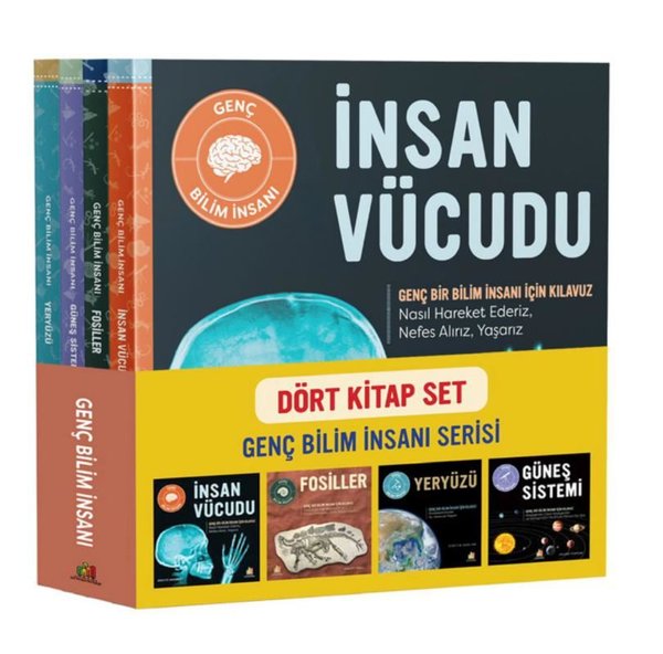 Genç Bilim İnsanı Serisi Seti - 4 Kitap Takım