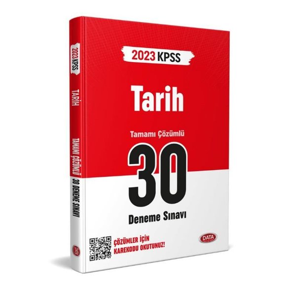 2023 KPSS Tarih Tamamı Çözümlü 30 Deneme Sınavı