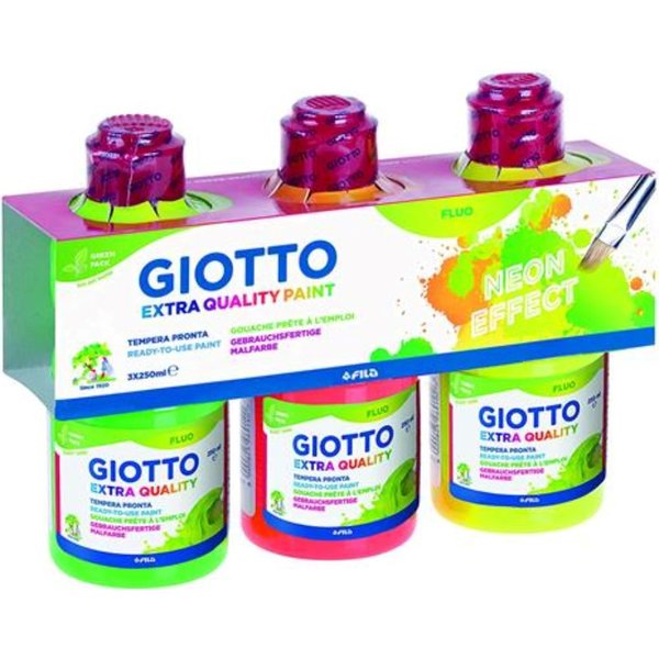 Giotto GuajBoya Set-542700 3*250ml Fosforlu Renkler