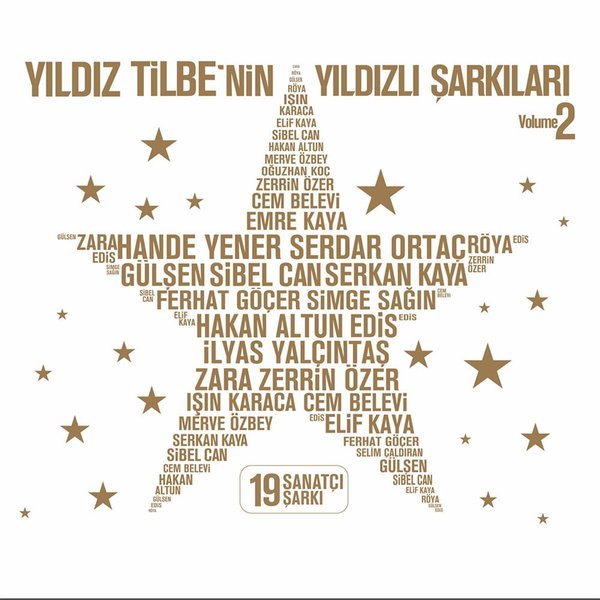 Çeşitli Sanatçılar Yıldız Tilbe'nin Yıldızlı Şarkıları Vol.2 Plak