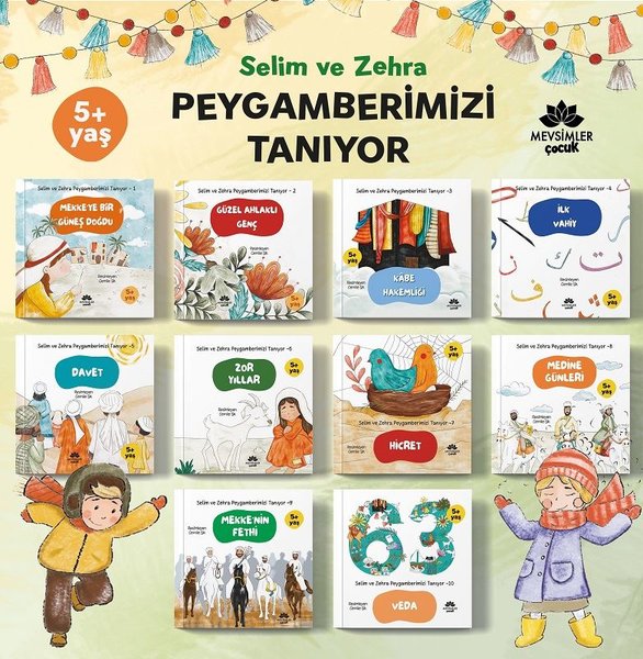 Selim ve Zehra Peygamberimizi Tanıyor Seti - 10...