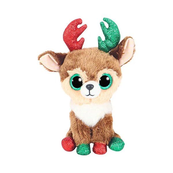 Ty Fudge Brown Reindeer Peluş 15 cm