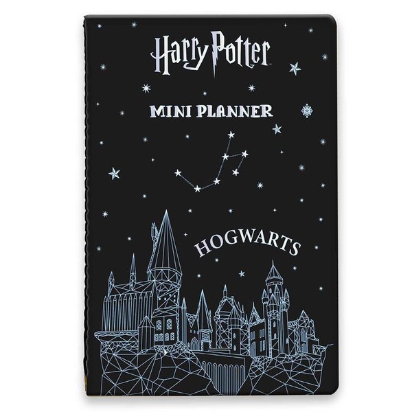 Harry Potter Mini Planner Şato Siyah Gümüş