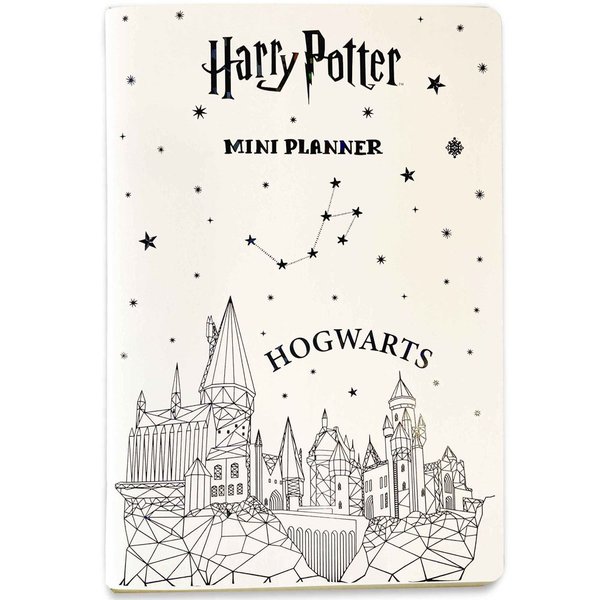 Harry Potter Mini Planner Şato Beyaz Gümüş