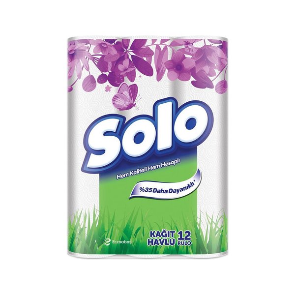 Solo 12'li Havlu Kağıdı