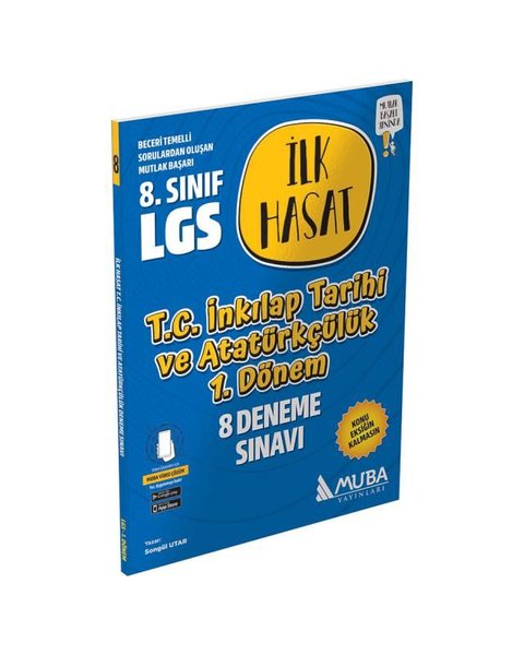 2023 8.Sınıf LGS 1.Dönem T.C. İnkılap Tarihi ve Atatürkçülük İlk Hasat Soru Bankası