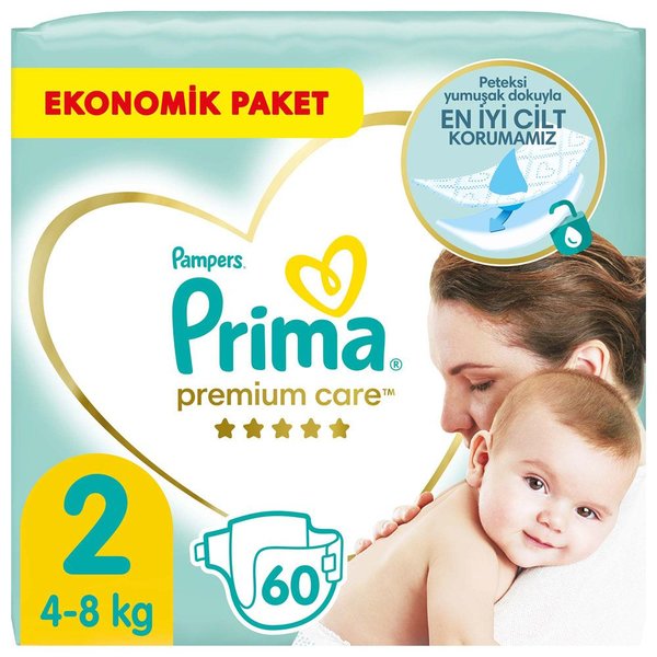Prima Premium Care 2 Beden 60 Adet Mini Jumbo Paket