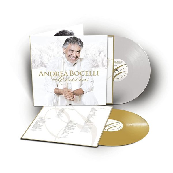 Andrea Bocelli A Family Christmas (Limited Edition - White & Gold Vinyl) Plak