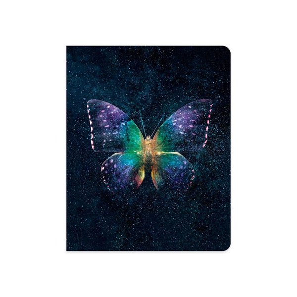 Keskin Color 20x25 80 Yaprak Kareli Bind-Note Butterfly Defter