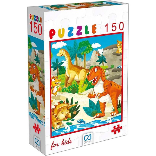 Ca Games Dinazorlar Puzzle 150 Parça