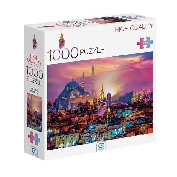 Ca Games İstanbul Puzzle 1000 Parça