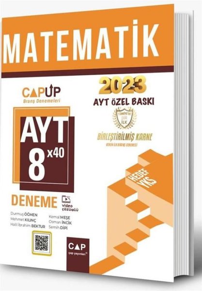 AYT Matematik 8x40 Up Deneme - 2023 Özel Baskı