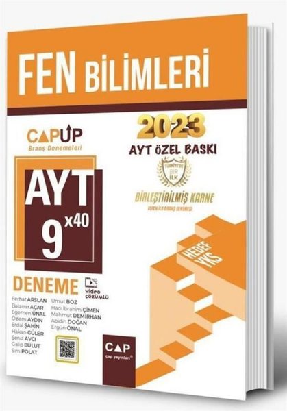 AYT Fen Bilimleri 9x40 Up Deneme - 2023 Özel Baskı