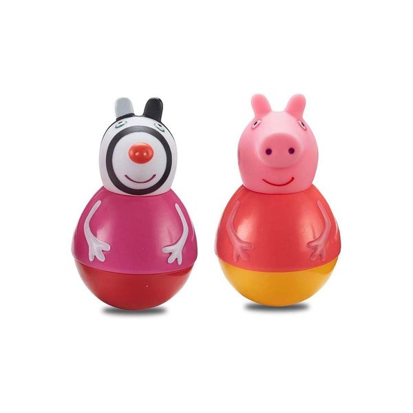 Weebles Peppa Pig 2'li Paket - Peppa Pig ve Zoe Zebra