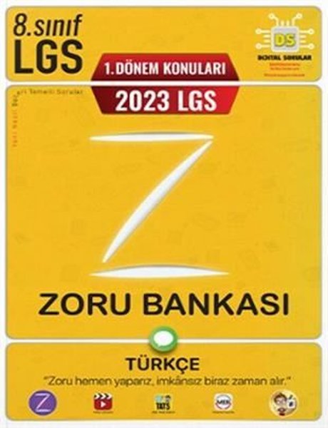 2023 8.Sınıf LGS  1. Dönem Türkçe Zoru Bankası