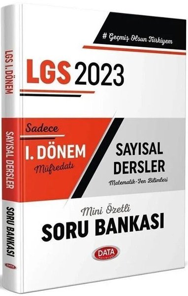 2023 LGS 1.Dönem Sayısal Soru Bankası