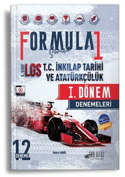 8.Sınıf LGS 1.Dönem T.C İnkılap Tarihi ve Atatürkçülük Formula 12 Deneme - 2023 Özel Baskı