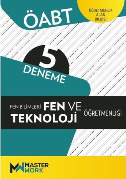 ÖABT Fen Bilimleri-Fen ve Teknoloji Öğretmenliği-5 Deneme