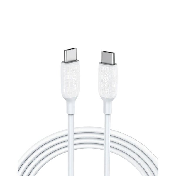 Anker Powerline III Usb-C To Usb-C 1.8m Şarj/data Kablosu - Beyaz - 100W Güç Destekli