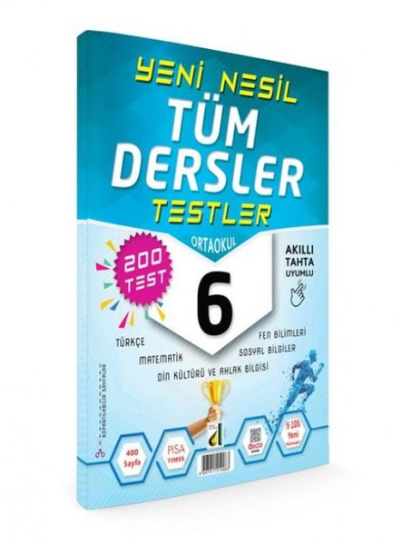 6.Sınıf Yeni Nesil Tüm Dersler Testler