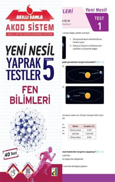 5.Sınıf Fen Bilimleri Yeni Nesil Yaprak Testler